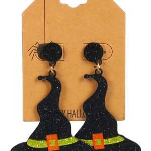Witch Hat Drop Earrings