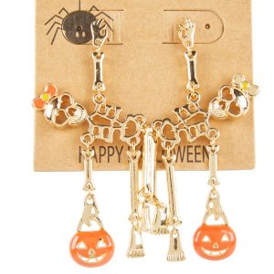 Skeleton Drop Earrings