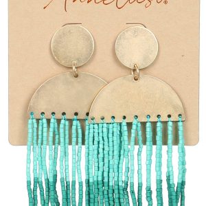 Beaded Drop Earrings