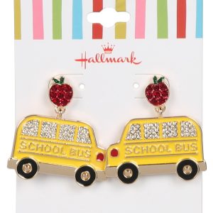 School Bus Drop Earrings