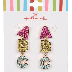 ABC Drop Earrings