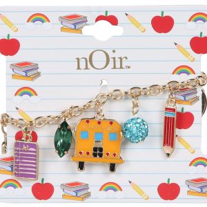 School Charm Bracelet