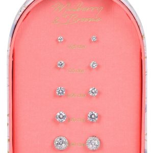 5 Sets of Earring Studs