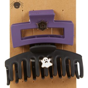 2 Pc Halloween Hair Claw Clip