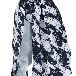 2 Pc Cat Hair Clip & Scrunchie Set