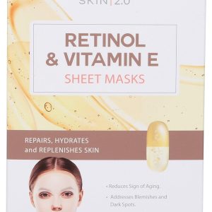 5 Pk Retinol & Vitamin E Face Mask