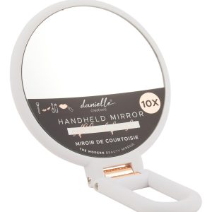 Soft Touch Handheld Mirror