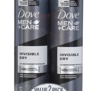 Men's 2 Pk Invisible Dry Anti-Perspirant