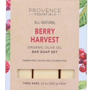 3 Pk Berry Harvest Bar Soap