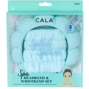 3 Pc Headband & Wrist Spa Set