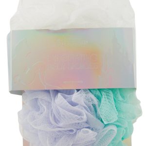 2 Pk Mermaid Exfoliating Body Sponges
