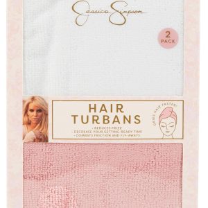 2 Pk Hair Turbans