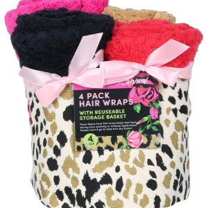 4 Pk Hair Wraps