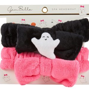 2 Pk Halloween Spa Headbands