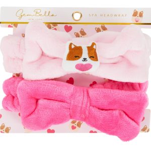 2 Pk Beauty Headband Set