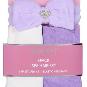 3 Pk Spa Hair Set