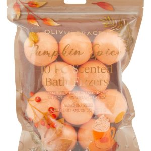 10 Pc Scented Bath Fizzers