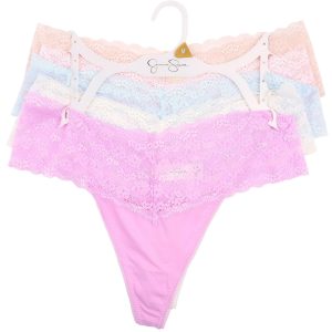 Women's 5 Pk Thong Panties
