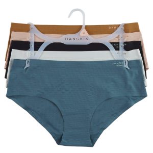 Women's 5 Pk Hipster No Show Panties
