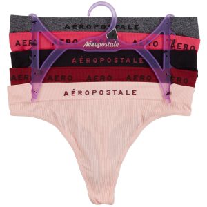 Juniors 5 Pk Thong Panties
