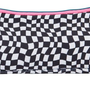 Checkered Hair Tool Caddy
