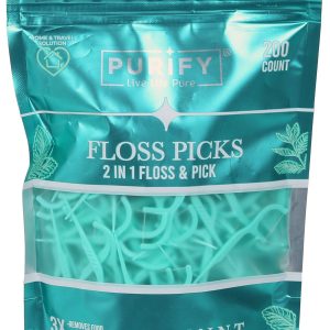 200 Mint Floss Picks