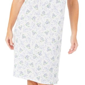 Women's Floral Print Night Gown
