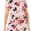 Women's 2 Pk Mickey & Minnie Pajama Shorts Set