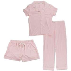 Women's 3 Pc Pajama Set