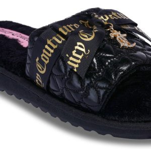 Women's Quilted Heart Slippers
