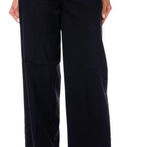 Women's Solid Wide Leg Pants