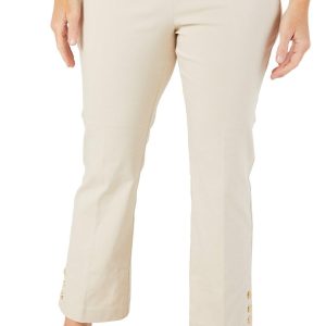 Women's Solid Pull On Capris