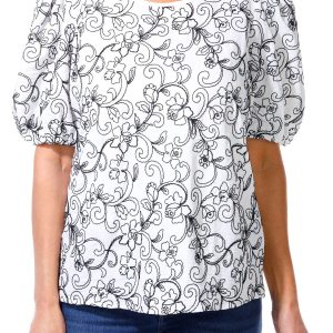 Women's Floral Print Top