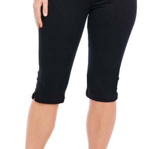 Women's Solid Capris