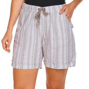 Women's Stripe Print Shorts