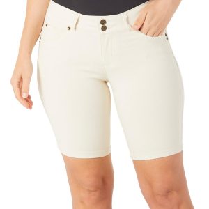 Women's Solid Bermuda Shorts
