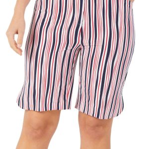 Women's Stripe Print Shorts