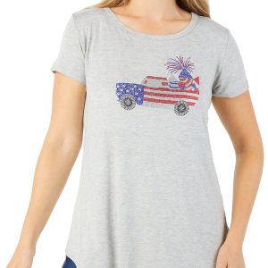 Women's Americana Farmtruck Graphic Top