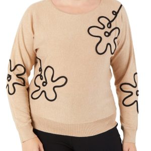 Women's Embroidered Floral Top