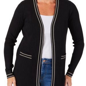 Women's Ribbed Cardigan