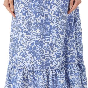 Women's Floral Print Skirt