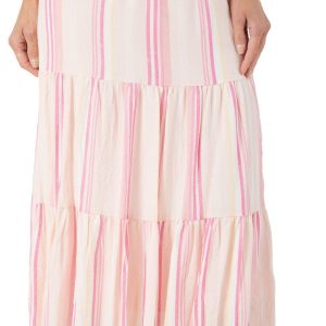 Women's Stripe Print Skirt