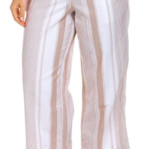 Women's Stripe Print Pants