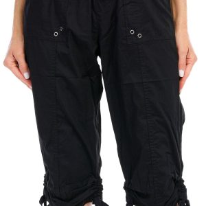 Women's Solid Capris