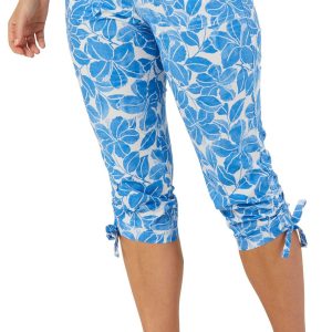 Women's Floral Print Capris
