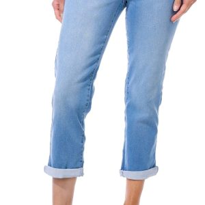 Women's Solid Denim Capris