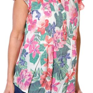 Women's Floral Print Top