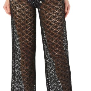 Women's Lace Can Can Coverup Pants