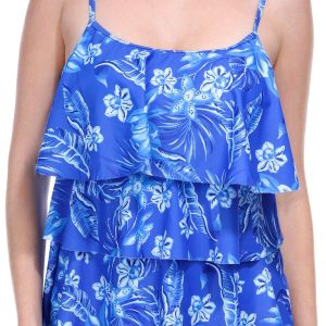 Women's One Piece Floral Print Swimsuit