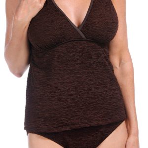 Women's 2 Pc Tankini Swimsuit Set